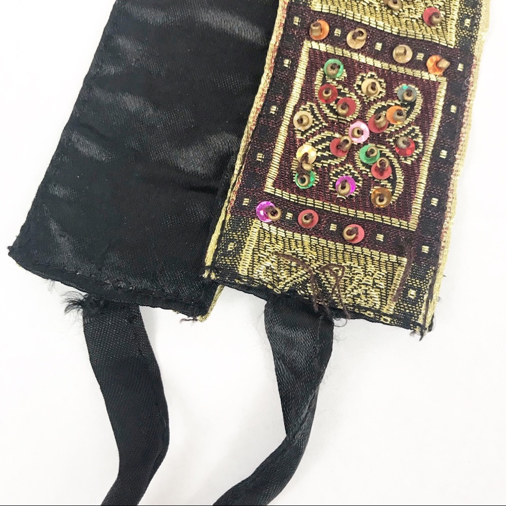 Boho sequin belt - Picture 3 of 4